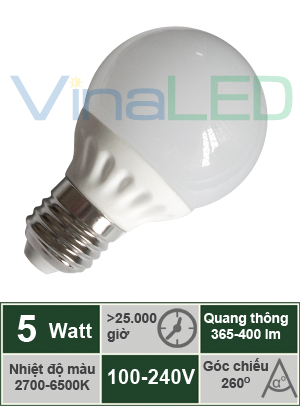 Đèn LED búp 5W VinaLED BLA-5W 